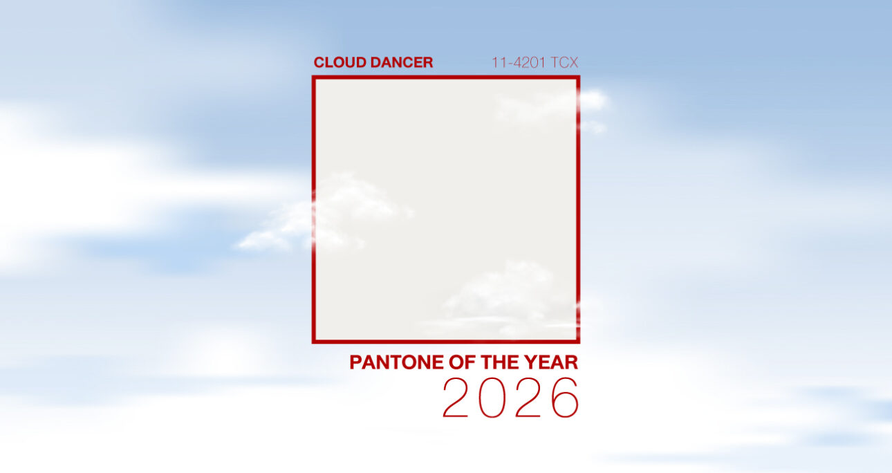Pantone Color of The Year 2026 | Cloud Dancer สีขาวนวล สงบ สมดุล เรียบง่าย