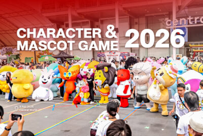 โกรกกราก ยายทองสุก คาแรกเตอร์ IP จาก ฟาร์มคิธฯ ร่วมงาน “Character & Mascot Games 2026”