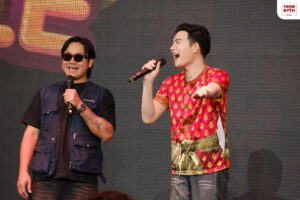 ก้อง ละเมอ และขันติ เมอร์แมน อินฟูลฯ ที่เข้าร่วมงานในปีนี้